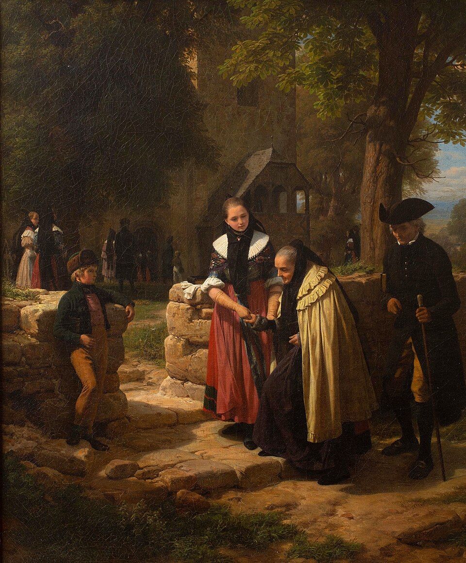 Di fronte alla chiesa - Museo Nazionale di Danzica